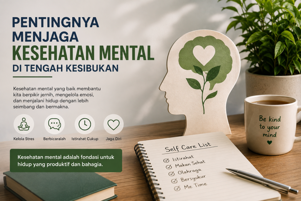 Pentingnya Menjaga Kesehatan Mental di Tengah Kesibukan